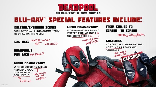 Deadpool Blu-Ray
