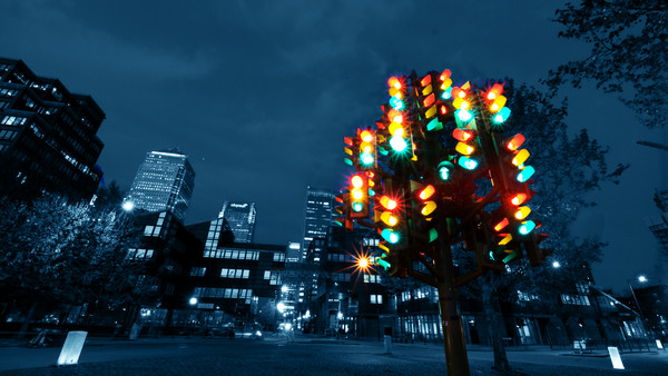 Traffic Light Tree London