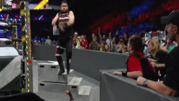 Owens Senton Off Steps