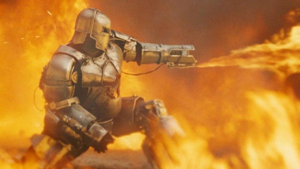 iron man fire