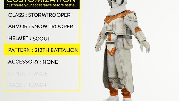 star wars batlefront customisation