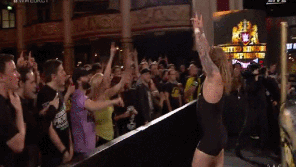 Trent Seven Suicide Dive Wolfgang