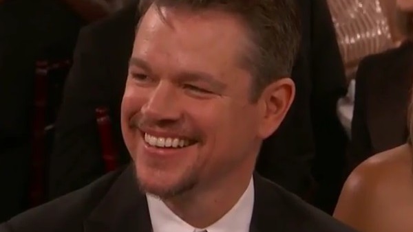 Golden Globes 2017 Matt Damon