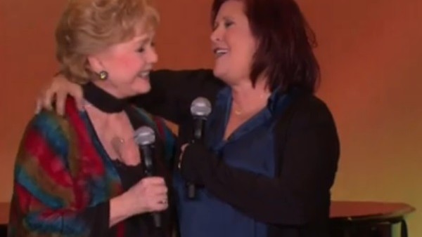 Golden Globes 2017 Debbie Reynolds Carrie Fisher