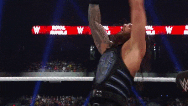 Reigns Superman Punch Owens Chairs Royal Rumble 2