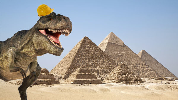 Dinosaur Pyramids