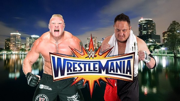 Brock Lesnar Samoa Joe