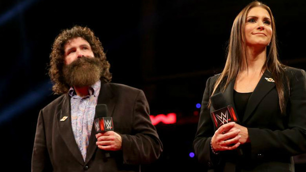 Mick Foley Stephanie McMahon