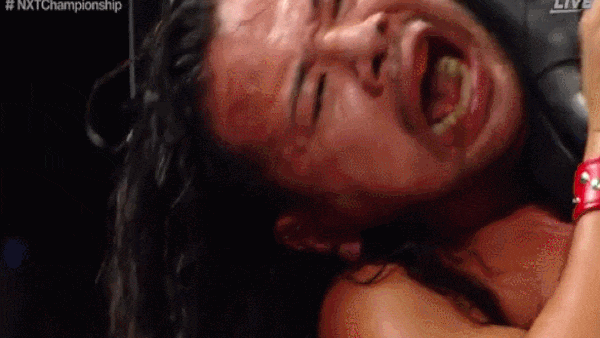 Peyton Billie Suplex Nikki Cross Table