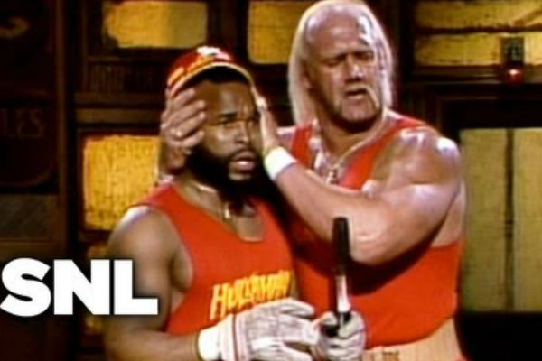 Hulk Hogan Mr T Snl