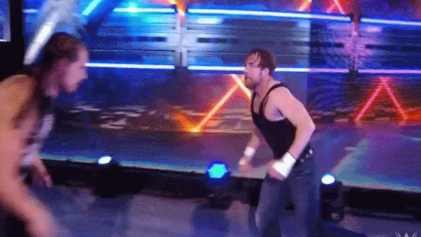Baron Corbin Deep Six Dean Ambrose Sparks