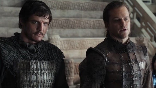 The Great Wall Matt Damon Pedro Pascal