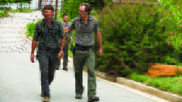 The Walking Dead Rick Simon