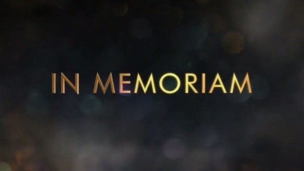 Oscars 2017 In Memoriam