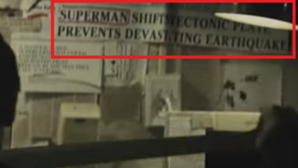 Batman v Superman Easter Egg Newspaper