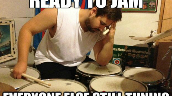 Drummer Meme