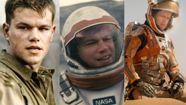 Saving Private Ryan Interstellar The Martian Matt Damon