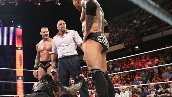 Evolution Roman Reigns Handicap Match