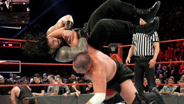Samoa Joe Roman Reigns
