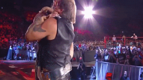 Braun Chokeslams Jericho Table Raw