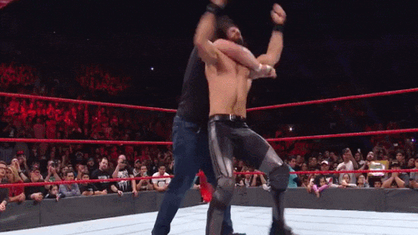 Samoa Joe Seth Rollins Injury