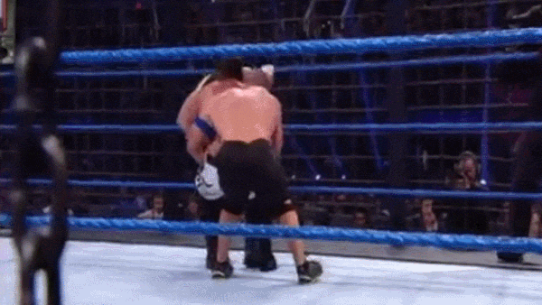 Cena Double German Suplex Elimination Chamber