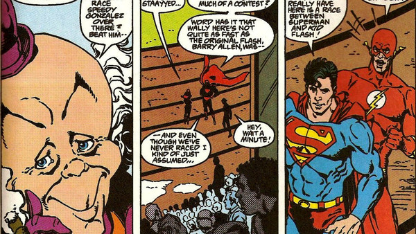 Superman Flash comics