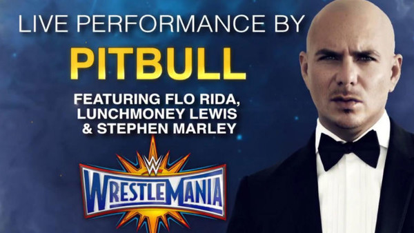 Pitbull WrestleMania 33
