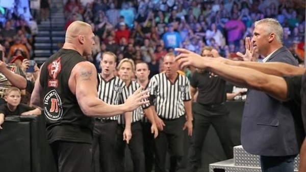 Shane McMahon Brock Lesnar