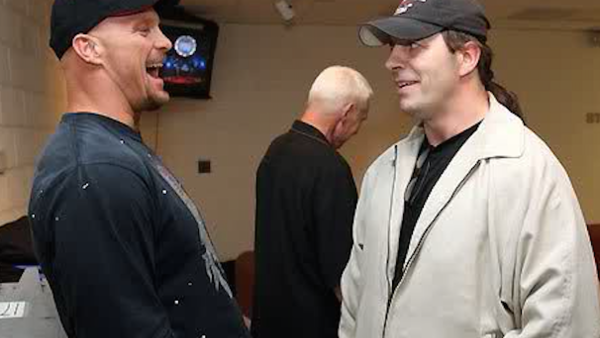 The Rock Paige Ronda Rousey AJ Lee