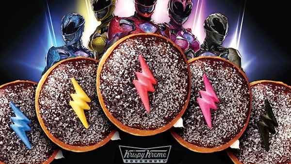 Power Rangers Krispy Kreme