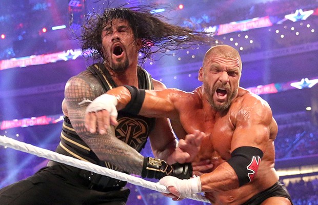 Triple H Roman Reigns