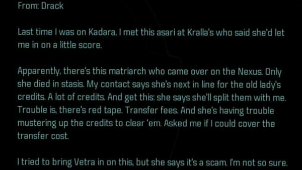 Drack mass effect 