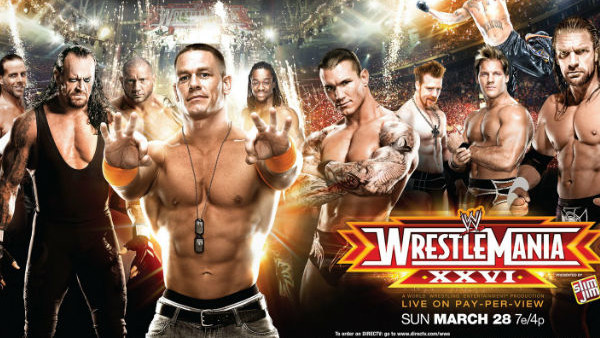 Wrestlemania 26 Poster