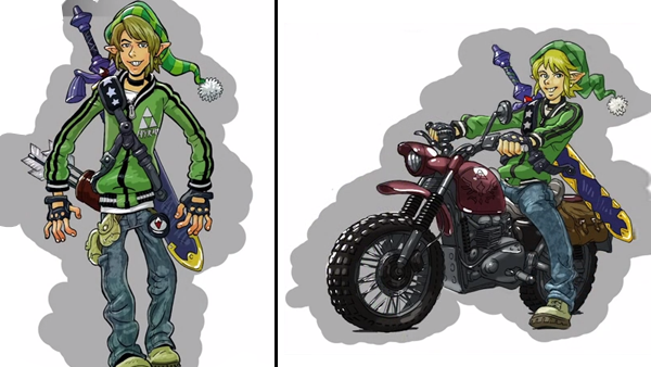zelda breath of the wild bike