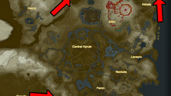 zelda breath of the wild mazes
