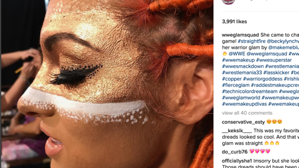 Becky Lynch Makeup