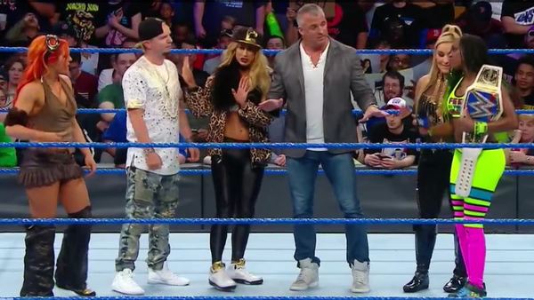 Natalya Naomi Becky Lynch Carmella