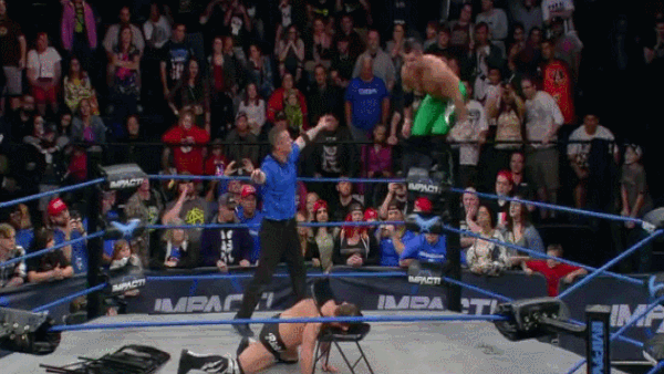 Eddie Edwards Foot Stomp Chair Davey Richards