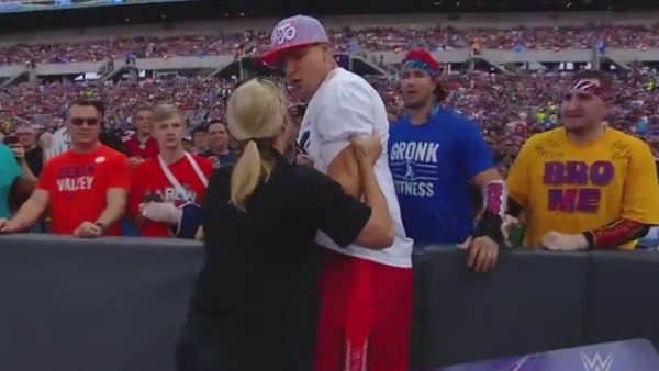 WWE WrestleMania 33 Gronk Security