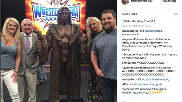 Ric Flair Statue