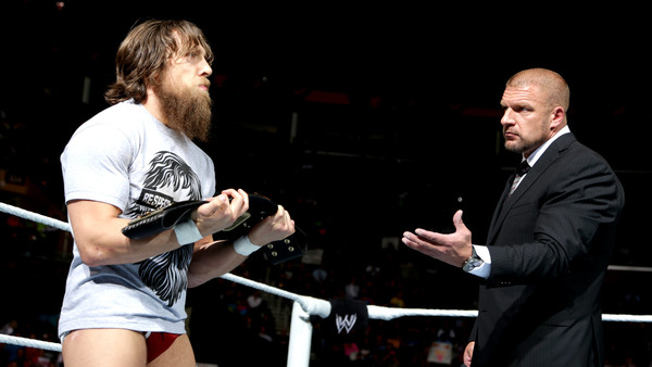 daniel bryan triple h