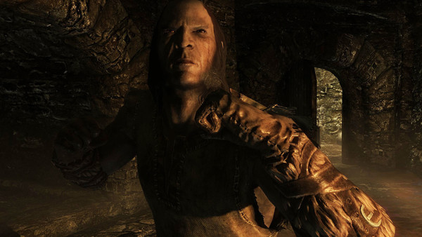 Skyrim game combat