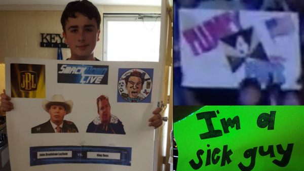 WhatCulture Fan Signs WWE SmackDown