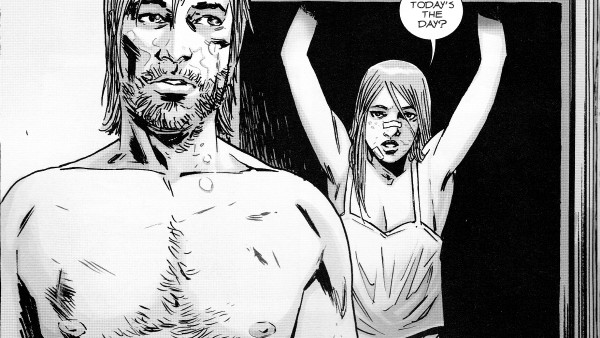 The Walking Dead Rick Andrea