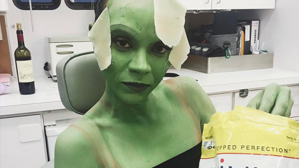 Zoe Saldana Gamora