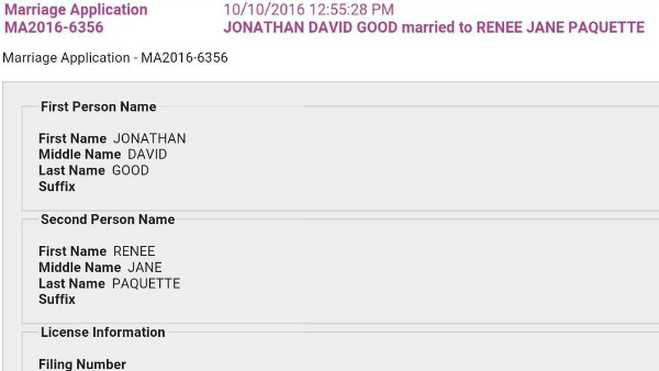Dean Ambrose Renee Young Marriage Certificate