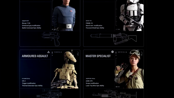 Star Wars Battlefront Classes