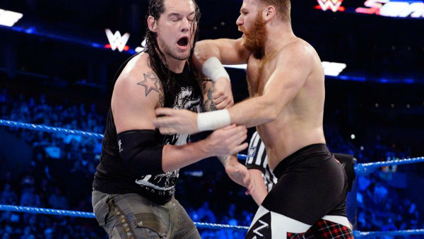 Baron Corbin Sami Zayn