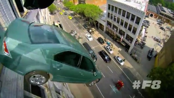 Fast and furious 8 falling cars